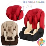 Автокресло M 2782-2, беж, красн-син